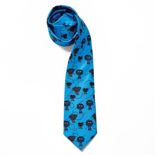 Picture of Holiday Fry Friends Men's Tie