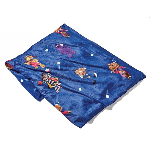 Picture of Snowball Fight Recycled Polyester Flannel Blanket