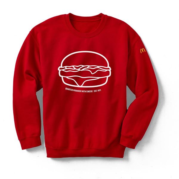 Picture of QPC Icon Crewneck Sweatshirt Red