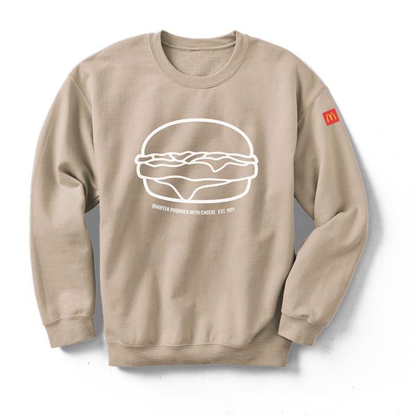 Picture of QPC Icon Crewneck Sweatshirt Sand