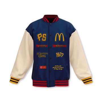 Picture of McDAAG Play Society Fleece Varsity Jacket