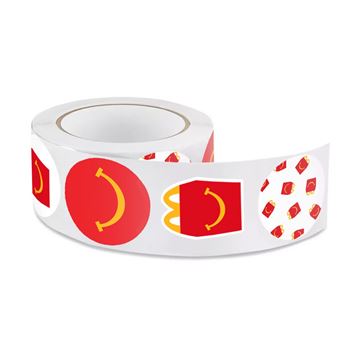 Picture of Happy Meal Sticker Roll 500/RL