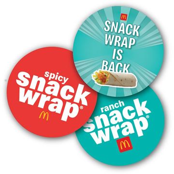 Picture of Snack Wrap Buttons 30/PK