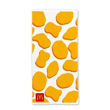 Picture of McNugget Pattern Portable Microfiber Terry Beach Towel