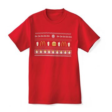 Picture of Holiday Sweater Pattern Short Sleeve T-Shirt