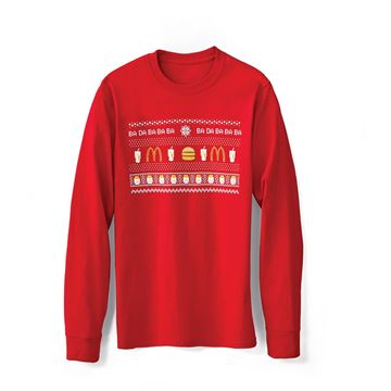 Picture of Holiday Sweater Pattern Long Sleeve T-Shirt