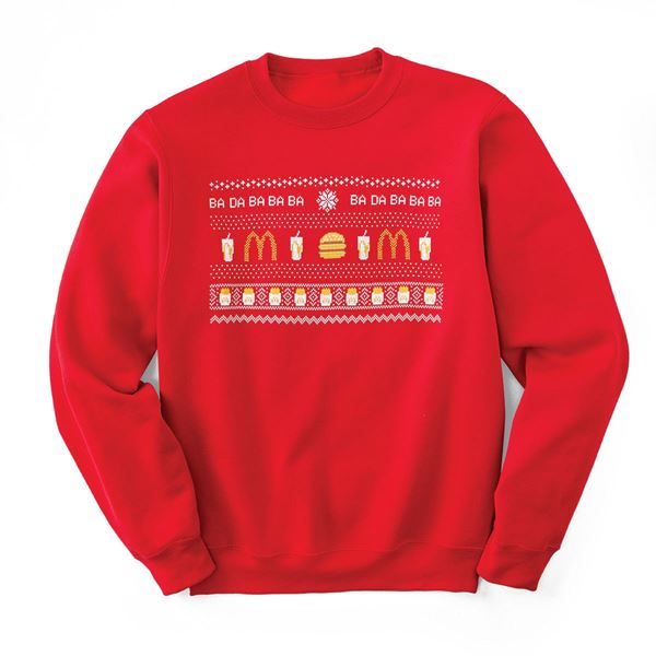 Picture of Holiday Sweater Pattern Crewneck