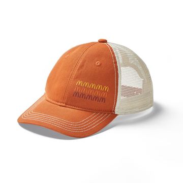 Picture of Repeating Retro Arches Brown Cap