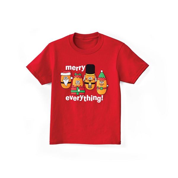 Picture of Merry Everything McNugget Buddy Youth T-Shirt