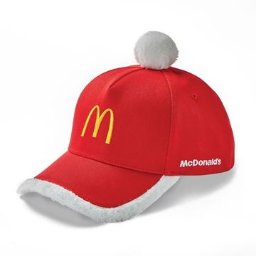 Picture of Arches Fur Trim Pom Cap