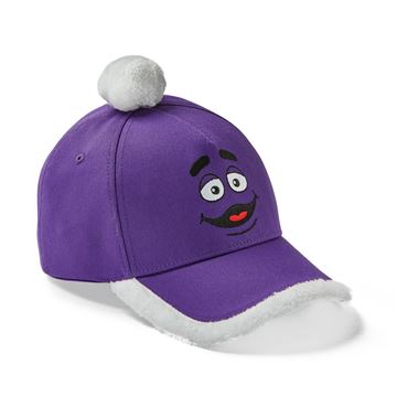 Picture of Grimace Fur Trim Pom Cap