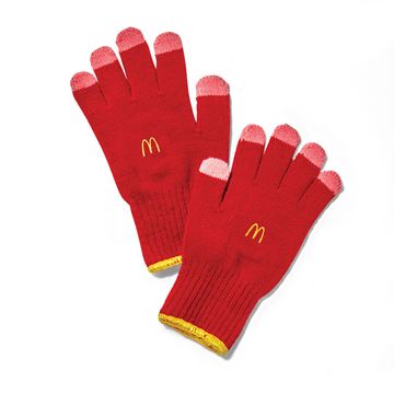 Picture of Color-Block Knit Gloves