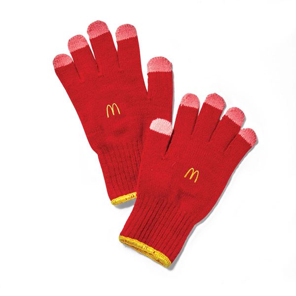 Picture of Color-Block Knit Gloves