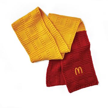 Picture of Color-Block Knit Scarf