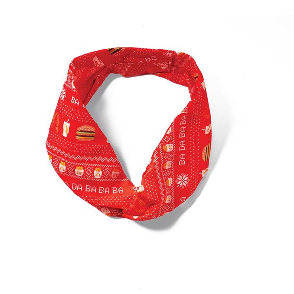 Picture of Holiday Sweater Pattern Scarf  Tie