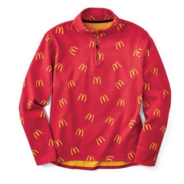 Picture of Tumbled Arches Red Quarter-Zip
