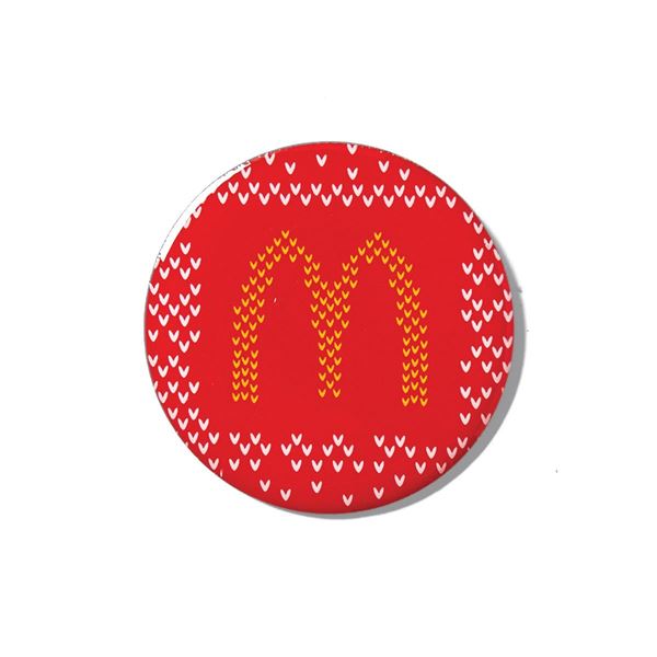 Picture of Sweater Knit Arches Lapel Pin