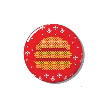 Picture of Sweater Knit Big Mac Lapel Pin
