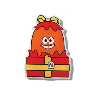 Picture of Present McNugget Buddy Lapel Pin