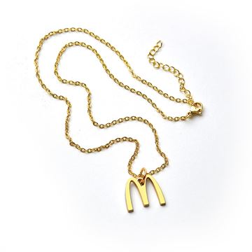 Picture of Gold Plated Arches Necklace