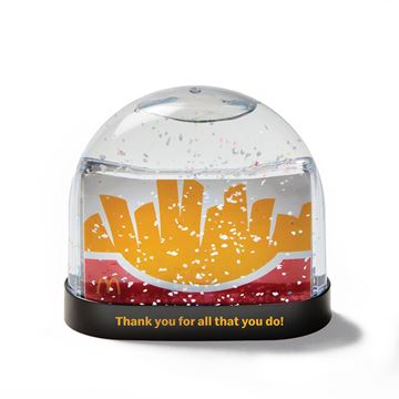 Picture of Snow Globe Gift Card & Photo Holder