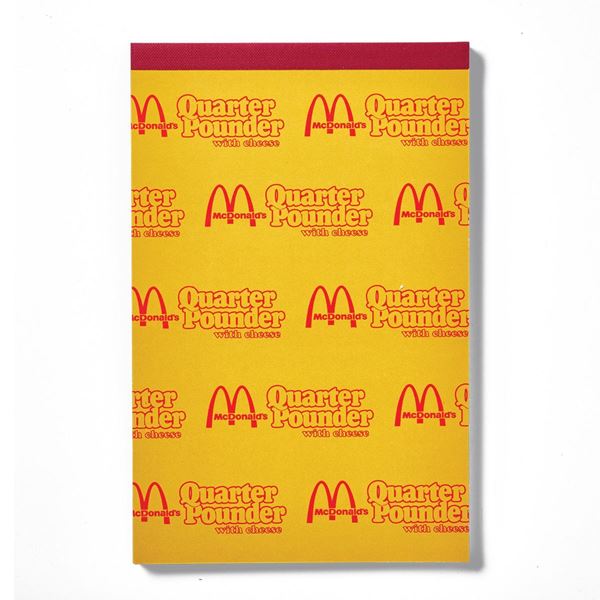 Picture of Quarter Pounder Wrapper Task Pad