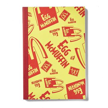 Picture of Egg McMuffin Wrapper Bound Journal