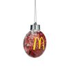 Picture of Arches Round Red Glitter Ornament