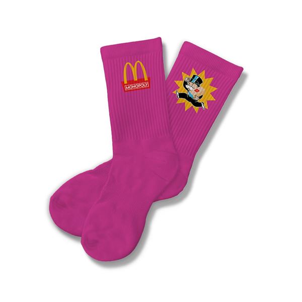 Picture of Monopoly Magenta Socks