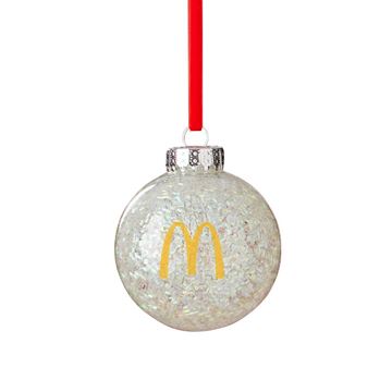Picture of Arches Pearl Glitter Ball Ornament