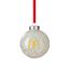 Picture of Arches Pearl Glitter Ball Ornament