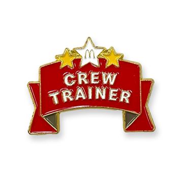 Picture of McDonald's Crew Trainer Lapel Pin - 5 Pack