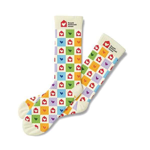 Picture of Ronald McDonald House Pattern Socks