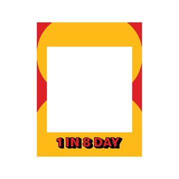 Picture of 1 in 8 Selfie Frame 36" x 46"