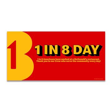 Picture of 1 in 8  2' x 4' Banner 