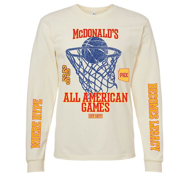 Picture of McDAAG 2026 Unisex Long Sleeve Roster T-Shirt