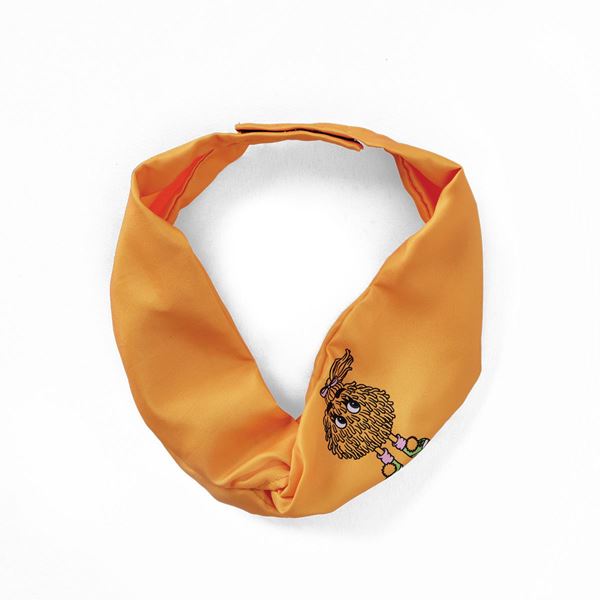 Picture of Yellow Fry Friend Scarf Tie