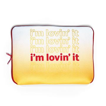 Picture of i'm lovin' it Zip-up Laptop Sleeve