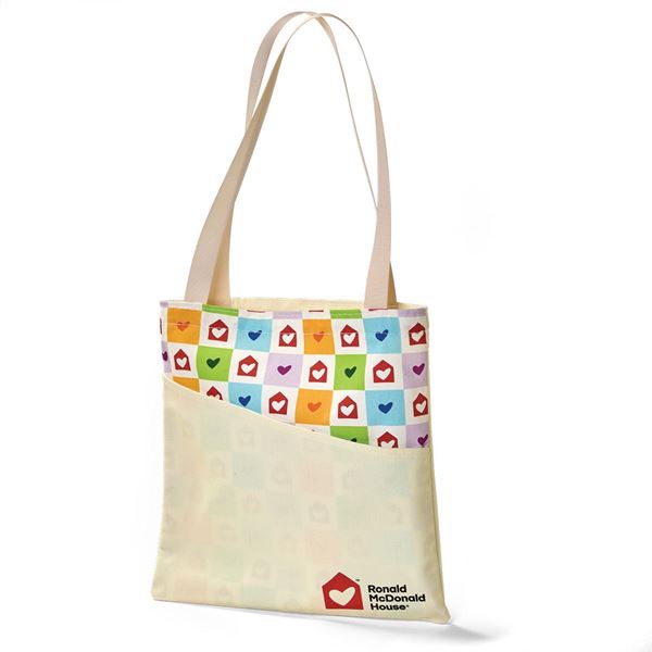 Picture of Ronald McDonald House Canvas Pocket Tote