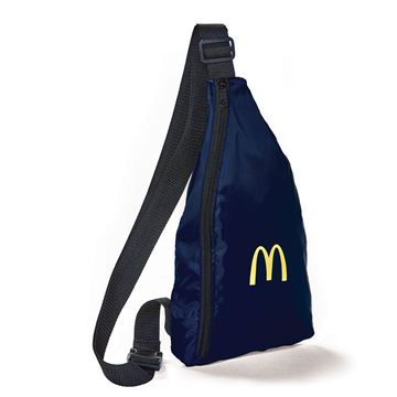 Picture of Arches Navy Recycled Sling Bag