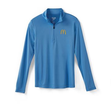 Picture of Ladies' Arches Light-Blue 1/4 Zip Pullover
