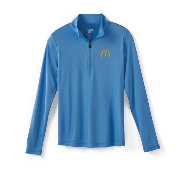 Picture of Ladies' Arches Light-Blue 1/4 Zip Pullover