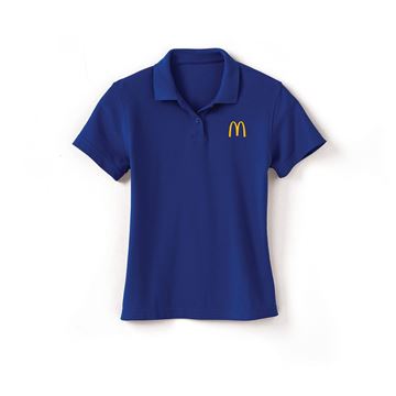 Picture of Ladies' Arches Royal Blue Pique Polo