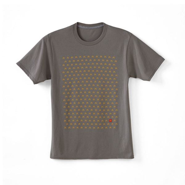 Picture of Grey Scattered Arches Performance T-Shirt