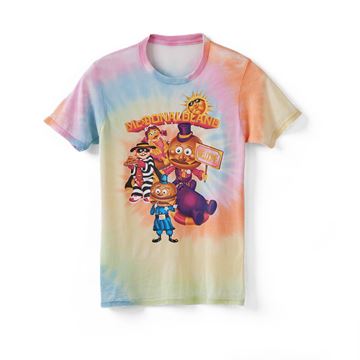 Picture of McDonaldland Character Tie Dye T-Shirt