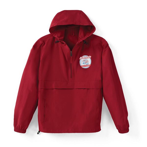 Picture of Retro Speedee Red Packable Windbreaker Jacket