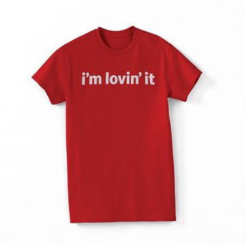Picture of i'm lovin' it Red T-Shirt