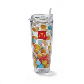 Picture of Ball Pit Tritan™ 26 oz Tumbler with Straw