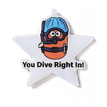 Picture of Diver McNugget Buddy Lapel Pin