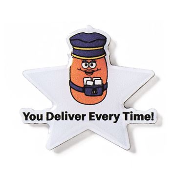 Picture of Mail Delivery McNugget Buddy Lapel Pin